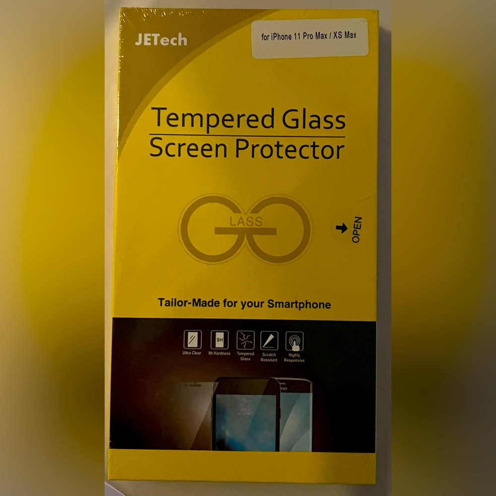 iPhone 11 Pro Max/XS Max Tempered Glass Screen Protector